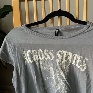 Cropped Vintage Graphic tee